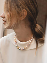 Collier de Perles Multicolore