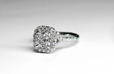 Bague Diamant Coussin 2.02 ct