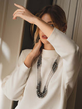 Collier de Perles Tahiti et Akoya