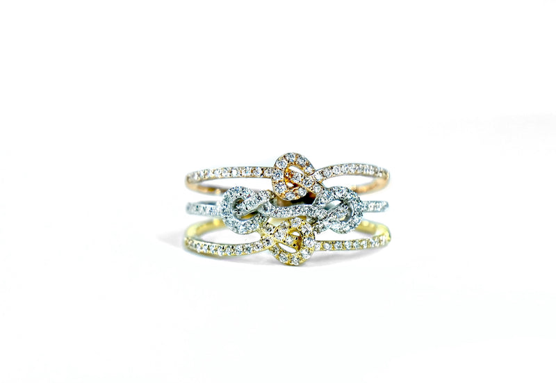 Bague Nœuds D'or I