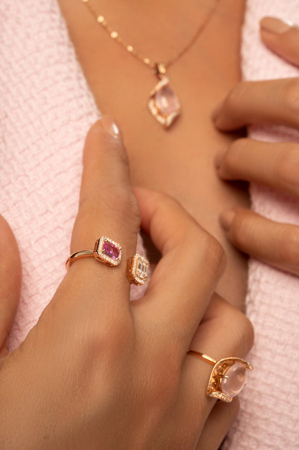 Bague Candy Square