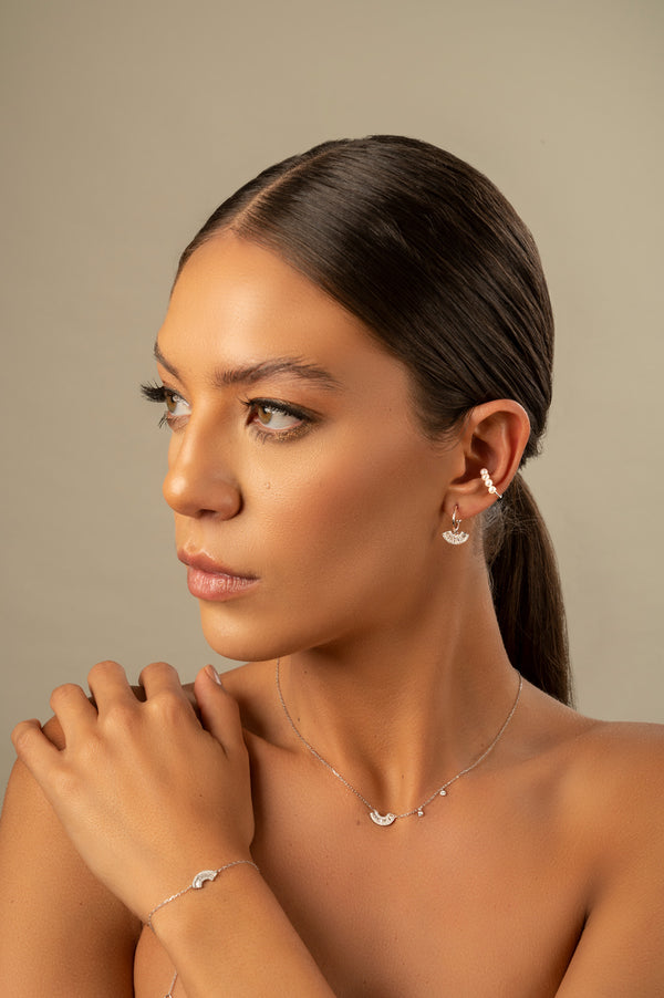 Boucles D'oreille Éventail