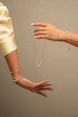 Bracelet Pearls Blanches