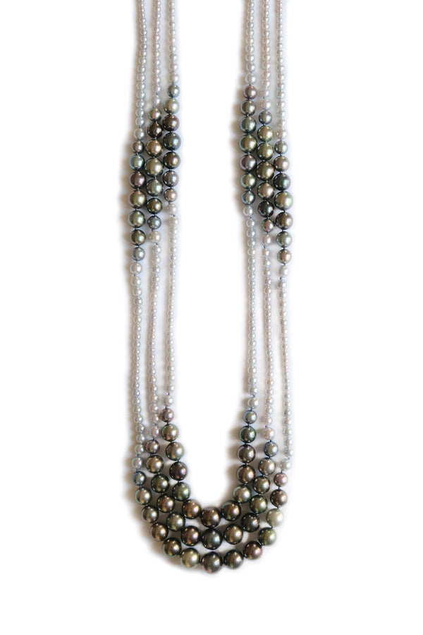 Collier de Perles Tahiti et Akoya